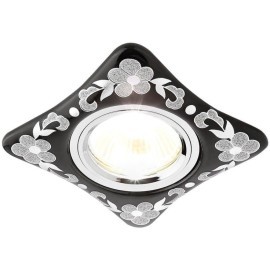 Встраиваемый светильник Ambrella Light Desing D2065 BK/CH