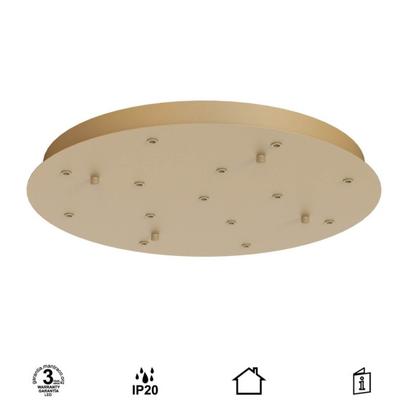 Подвесная люстра Mantra Boomerang 9372+9245 (14L)