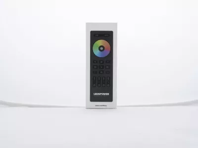Пульт LEDS POWER RGB/RGBW/RGBCCT на 4 зоны RC03RFB черный 006550