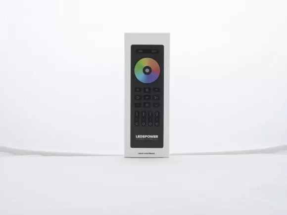 Пульт LEDS POWER RGB/RGBW/RGBCCT на 4 зоны RC03RFB черный 006550 Пульт LEDS POWER RGB/RGBW/RGBCCT на 4 зоны RC03RFB черный 006550