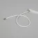 Светодиодная лента герметичная Arlight MOONLIGHT-3D-X544-10x10mm 24V Warm3000 (8 W/m, IP67, 5m, wire x1) (Вывод боковой) 055190, Теплый белый, >90