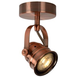 Спот Lucide Cigal Copper 77974/05/17, GU10, 5W, медь