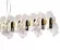 Подвесная люстра Kink Light Мару 07695-120L,36-29, Латунь, Прозрачный, Теплый белый, крупный план