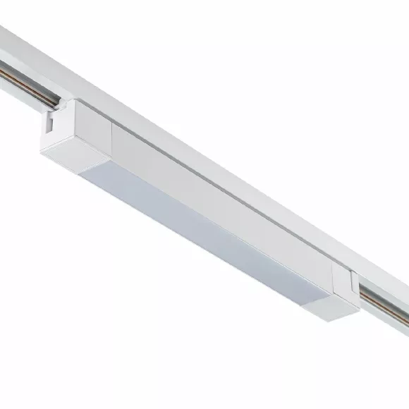 Трековый однофазный светильник Escada 20001TRU/01LED SWH, Белый, Нейтральный белый, Металл