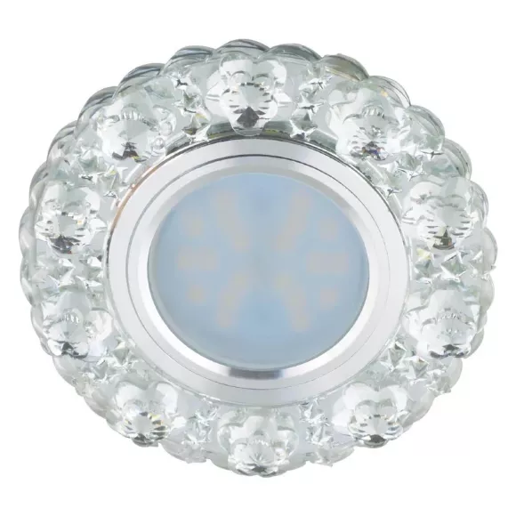 Встраиваемый светильник Fametto Luciole DLS-L129 GU5.3 Chrome/Clear Встраиваемый светильник Fametto Luciole DLS-L129 GU5.3 Chrome/Clear