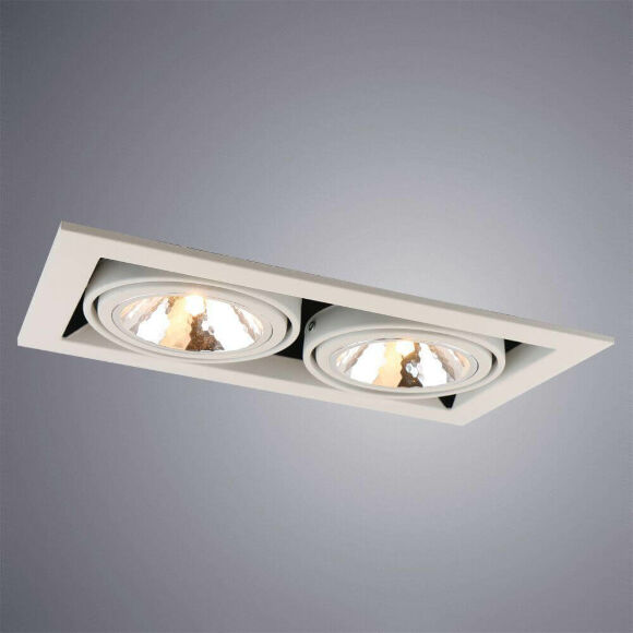 Встраиваемый светильник Arte Lamp Cardani Semplice A5949PL-2WH Встраиваемый светильник Arte Lamp Cardani Semplice A5949PL-2WH