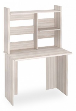 Стол компьютерный Домино Лайт СКЛ-Прям-100 без тумбы+НКЛ-100 MER_SKL-Pryam100_bez_tumby-NKL-100_K