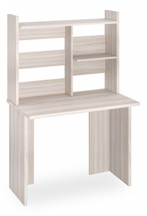 Стол компьютерный Домино Лайт СКЛ-Прям-100 без тумбы+НКЛ-100 MER_SKL-Pryam100_bez_tumby-NKL-100_K