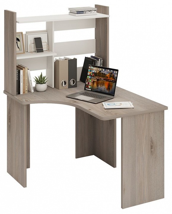 Стол компьютерный Домино Lite СКЛ-Угл120+НКЛ-100 MER_SKL-Ugl120-NKL-100-bez-tumby-NBE-LEV