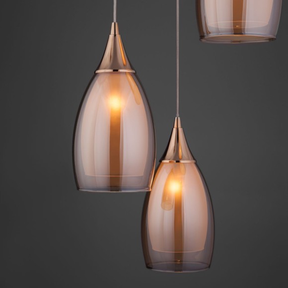 Подвесная люстра Eurosvet Cosmic 50085/3 золото