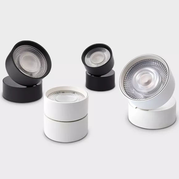 Накладной спот Italline IT02-011 black 3000K, Черный, Теплый белый, Алюминий