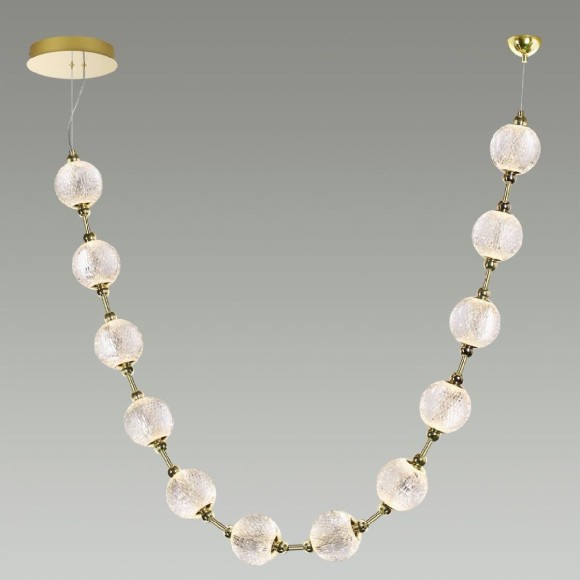 Подвесная светодиодная люстра Odeon Light Crystal 5008/48L