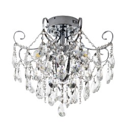 Потолочная люстра с пультом управления Modelux ML.1701.4 CR