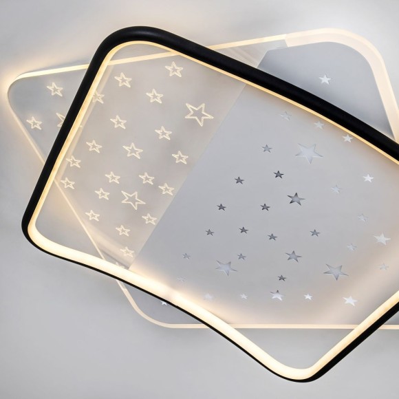 Потолочный светильник LED4U L1037-520 BK