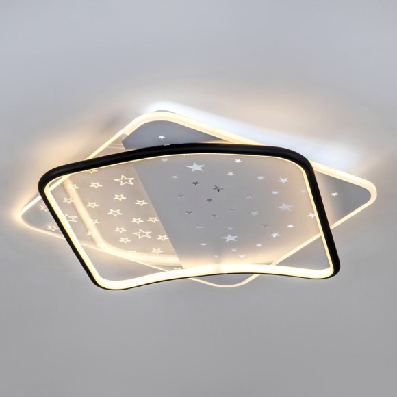 Потолочный светильник LED4U L1037-520 BK