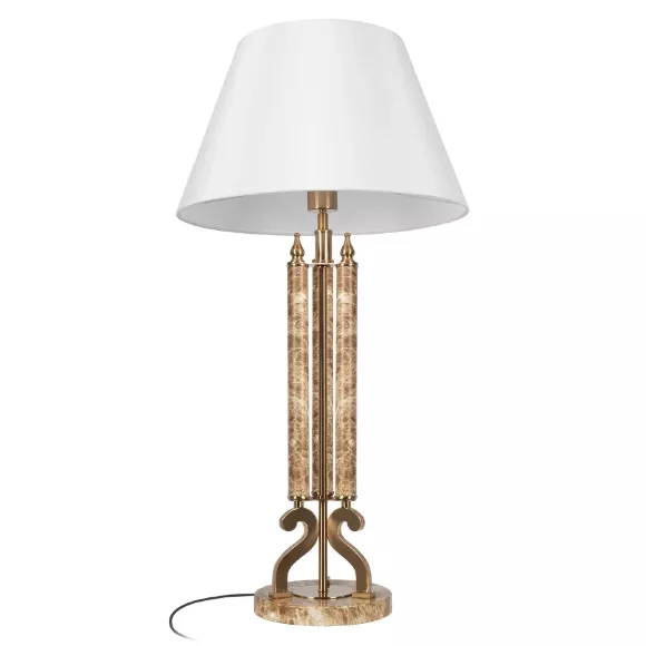 Настольная лампа Loft IT Vein 10443T/A, Бронза, Белый, Металл Настольная лампа Loft IT Vein 10443T/A, Бронза, Белый, Металл