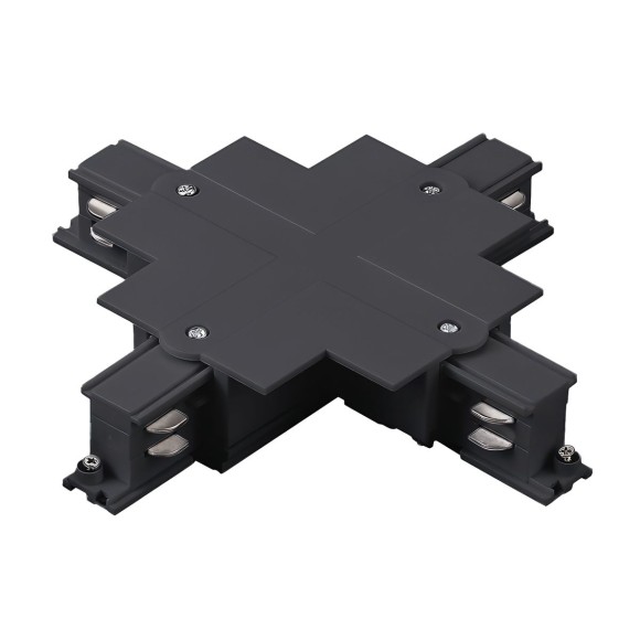 Соединение крестовое встраиваемое с подводом питания к треку 5030xx-R Lightstar Quattro 503147-R