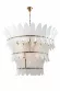 Подвесная люстра iLamp Gramercy 15602-19 ANB+CL