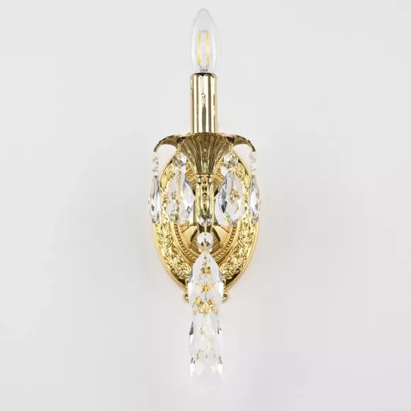 Бра Bohemia Ivele Crystal AL7901B10/1/175 B G, Классика, Золото, Металл Бра Bohemia Ivele Crystal AL7901B10/1/175 B G, Классика, Золото, Металл