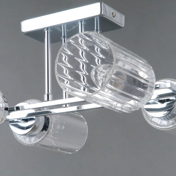 Потолочная люстра Illumico IL0780-4CSQ-25 CR NAPLES