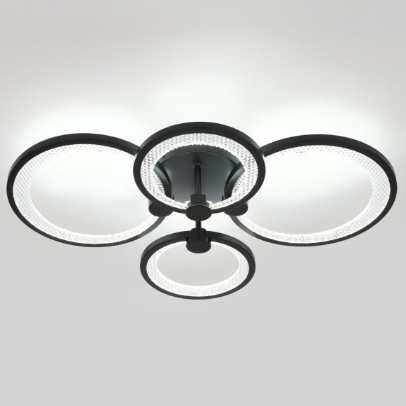 Потолочный светильник Эра Модерн Odry CLL-1-78W 3K-6,5K RC BK