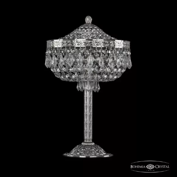 Настольная лампа Bohemia Ivele Crystal 19271L6/25IV Ni Настольная лампа Bohemia Ivele Crystal 19271L6/25IV Ni