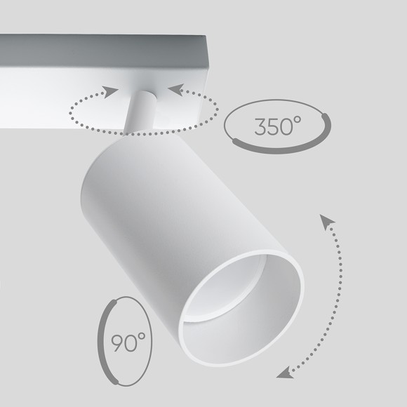 Спот Feron ML201 41064, GU10, 100W, белый