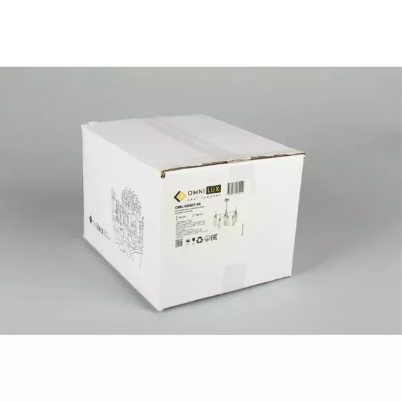 Люстра на штанге Omnilux Panvenan OML-68507-06, упаковка Люстра на штанге Omnilux Panvenan OML-68507-06, упаковка