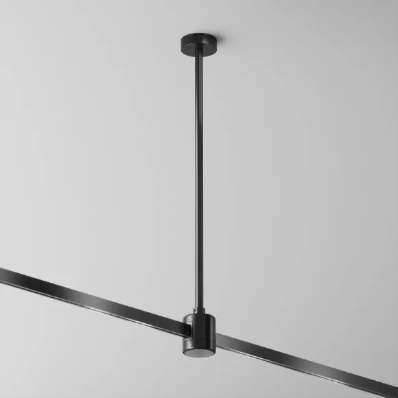 Крепление потолочное с прямым коннектором питания Maytoni Flarity TRA158C-IPCL1-B, Черный, Алюминий, Германия