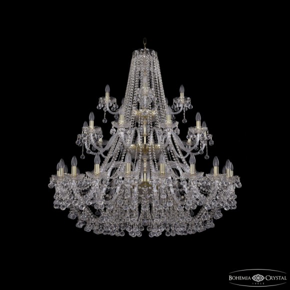 Подвесная люстра Bohemia Ivele Crystal 1409/20+10+5/460/3d G