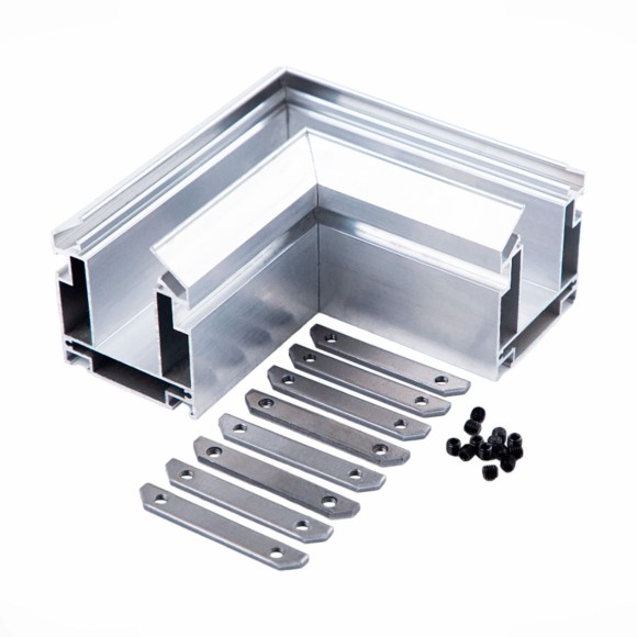 Угол соединительный (8 прямых соединителей+16 винтов в комплекте) ST Luce Skyline 48 ST039.499.00.3