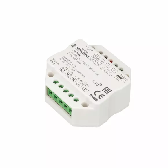 Диммер Arlight SMART-0/1-10V-301-72-DIM-PS-IN (230V, 1x3A, 2.4G) 028434(1) Диммер Arlight SMART-0/1-10V-301-72-DIM-PS-IN (230V, 1x3A, 2.4G) 028434(1)