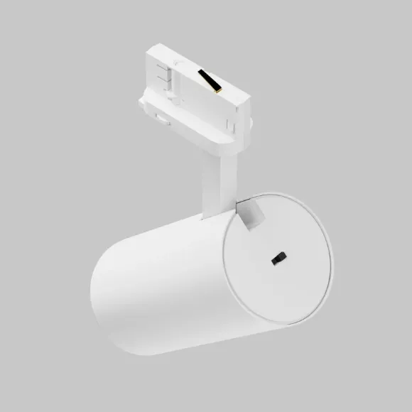 Трековый трехфазный светильник Maytoni Technical Focus Led TR197-3-40WCCT-M-W, Белый, Алюминий, Современный стиль, вид снизу