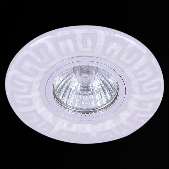 Встраиваемый светильник Reluce 09504-9.0-001MN MR16+LED3W WH/CR