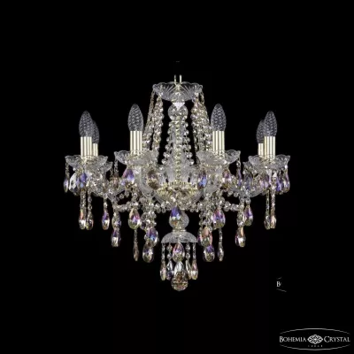 Подвесная люстра Bohemia Ivele Crystal 1415/8/200 G R801