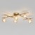 Потолочный светильник Eurosvet Liana 502001/5 латунь a072099