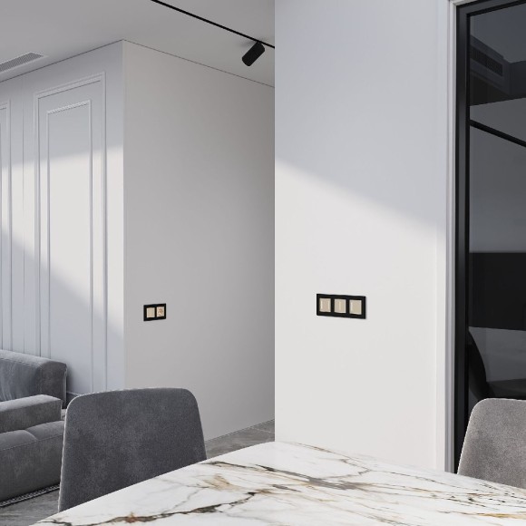 Сенсорный выключатель двухклавишный с подсветкой Werkel 4690389198069 W4522011 a063604