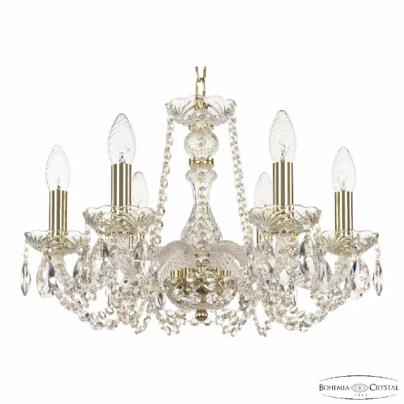 Подвесная люстра Bohemia Ivele Crystal 119/6/165 G Подвесная люстра Bohemia Ivele Crystal 119/6/165 G