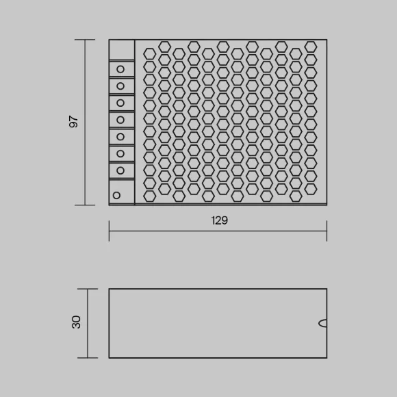 Блок питания Maytoni Power Supply Magnetic PSL006-150W-48V-IP20 Блок питания Maytoni Power Supply Magnetic PSL006-150W-48V-IP20