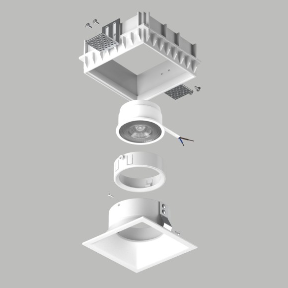 Встраиваемый светильник Lightstar Domino (214510+214506+214006) G214506WMOD