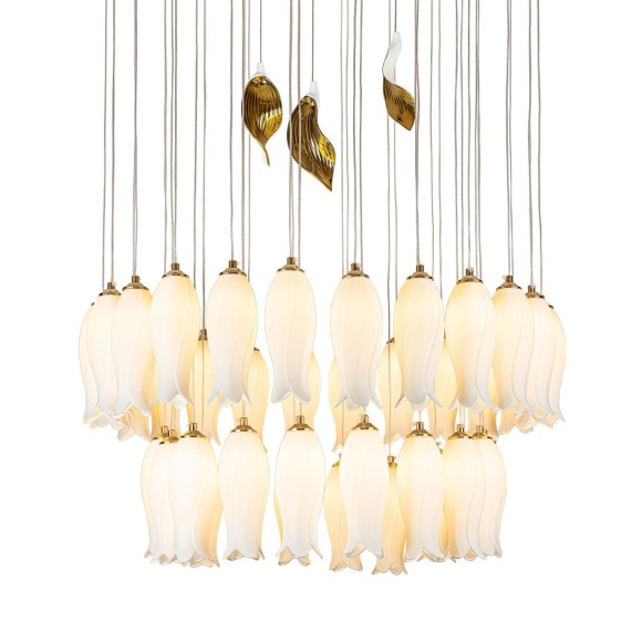 Подвесная люстра Modelux ML.8868.42 WH