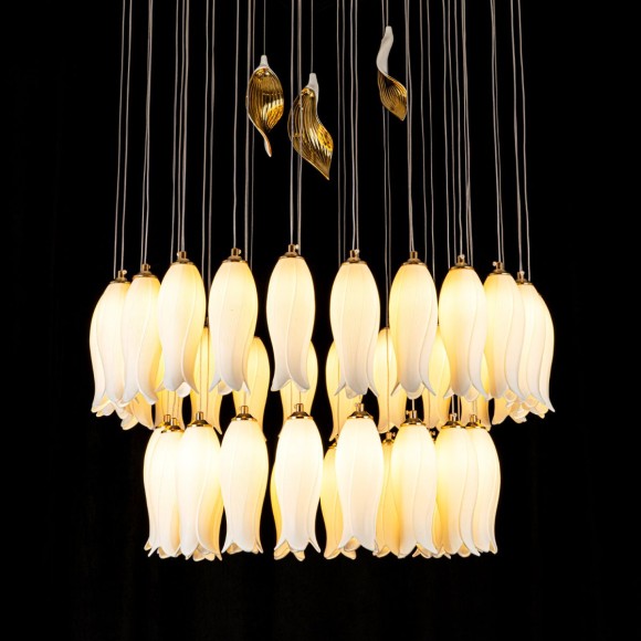 Подвесная люстра Modelux ML.8868.42 WH