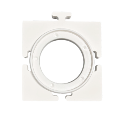 Платформа круг белая под светильник ZOOM 116х130х20мм EKS 0У-00003286