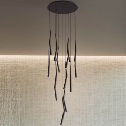 Подвесная люстра Mantra Boomerang 9373+9240 (14L)