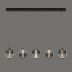 Подвесной светильник Delight Collection MD24022079-5B black/smoky