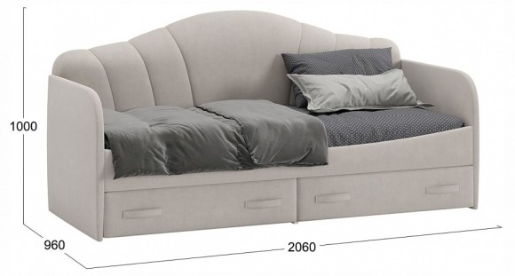 Кровать Сабрина ТД-307.12.02 TRI_224455