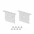 Заглушка Arlight LINIA45-F-TRAY с отверстием (Алюминий) 062740