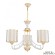 Подвесная люстра Arte Milano Florentia-3387 303387/3 Wh/Gd