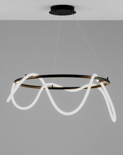 Подвесная светодиодная люстра Moderli True V10687-PL