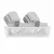 Встраиваемый карданный светильник Arlight MS-VORTEX-BUILT-S210x117-2x20W Day4000 (WH-WH, 40 deg, 230V) (IP20 Металл) 057768